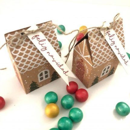Cajitas de navidad bombones