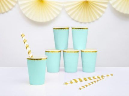vaso verde dorado