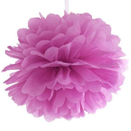 Pom-pom-rosa-fucsia