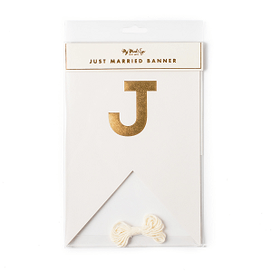 banderin_just_married