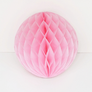 bola-nido-de-abeja-rosa-claro
