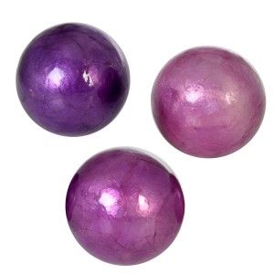 Bombones colores bolas moradas