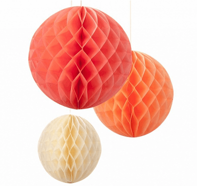 bolas-nido-abeja-naranjas