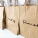 Bolsas personalizadas con nombre