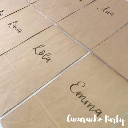 Bolsas personalizadas con nombre