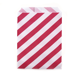 bolsas-papel-rayas-roja