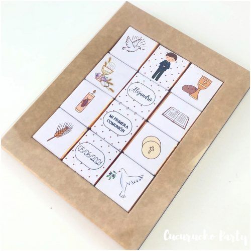 Mini chocolatinas personalizadas