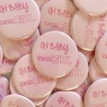chapa personalizada rosa