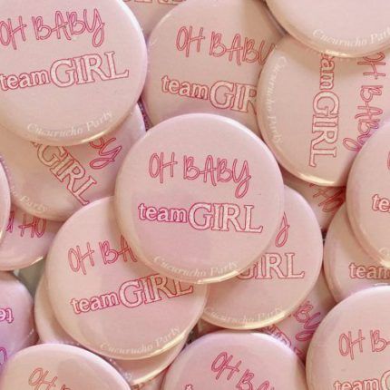 chapa personalizada rosa