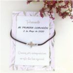 Pulsera comunión con tarjeta