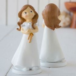 muñeca comunión tarta