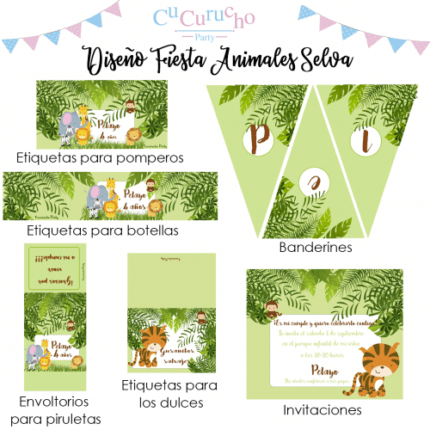 kit-imprimible-animales-selva
