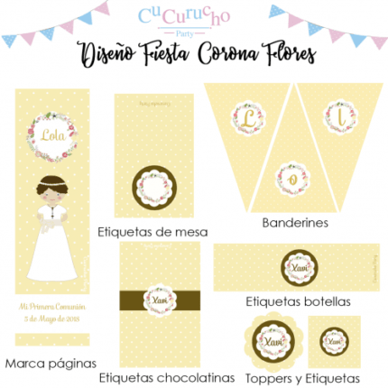 kit-imprimible-corona-flores