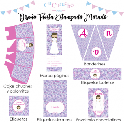 kit-imprimible-estampado-morado