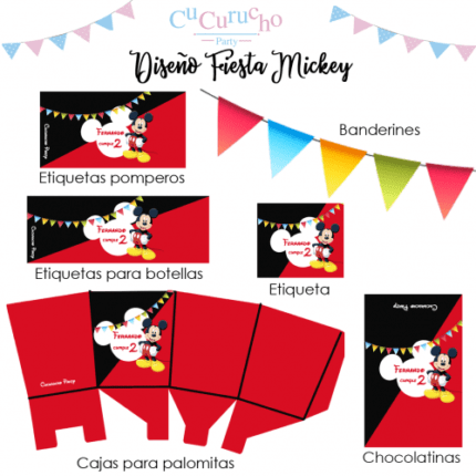 Kit de fiesta Mickey