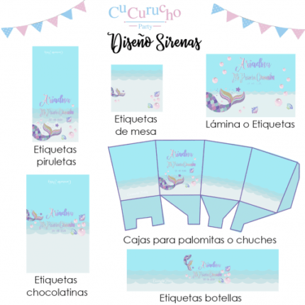 Kit diseño sirenas