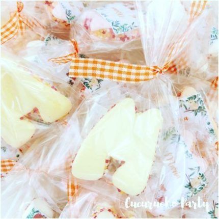 Inicial de chuches personalizada