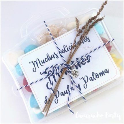 Caja maletin de chuches