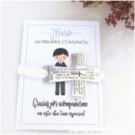 Pulsera comunión con tarjeta