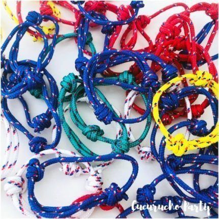 Pulseras cordón marinero