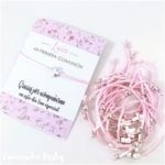 Pulsera comunión con tarjeta