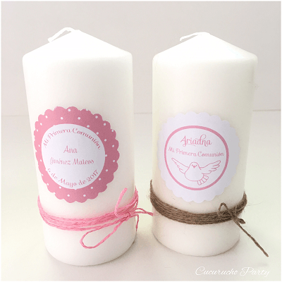 vela personalizada