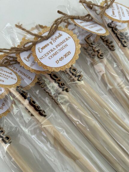 Lápices personalizados con nombre para regalar